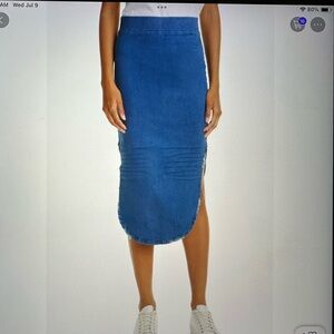 Frank & Eileen Classic Denim Donegal Pencil Skirt